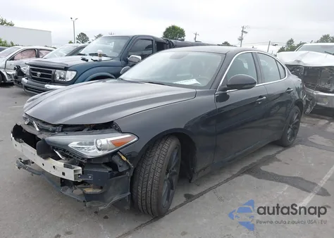 2017 Alfa Romeo Giulia Rwd from USA, damaged, VIN ZARFAEBN2H7546529